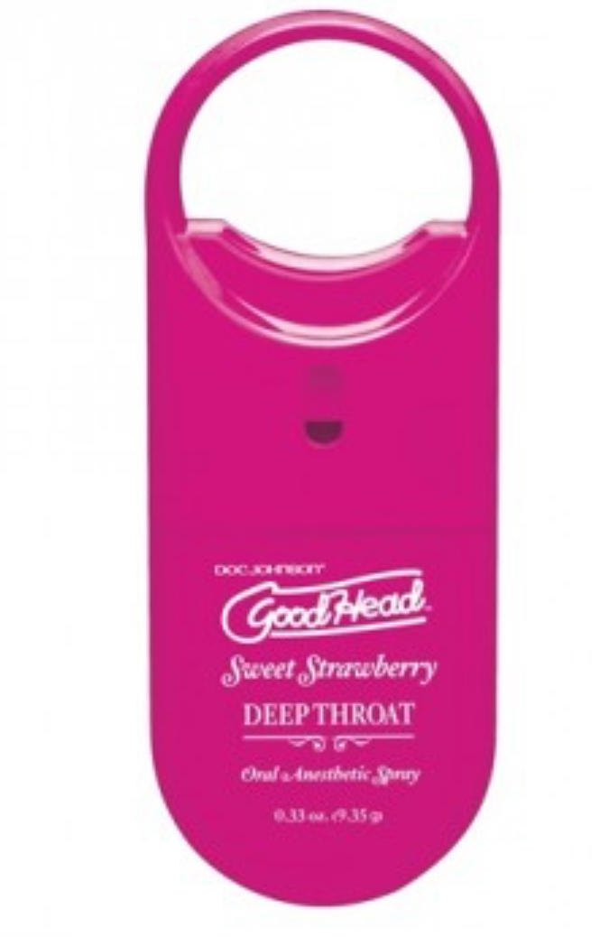 DJ1360-33-CD Goodhead to Go Deep Throat Spray – Sweet Strawberry Honey’s Place