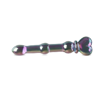 heart glass dildo