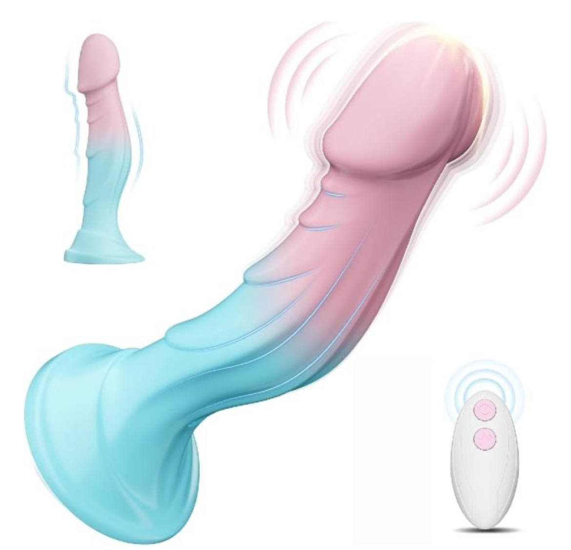 pink and blue