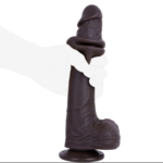 10.24 Dark Brown Dildo