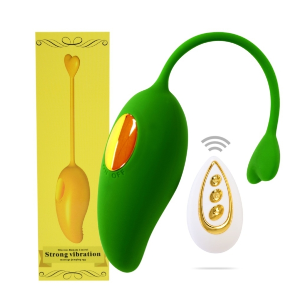 green vibrating egg