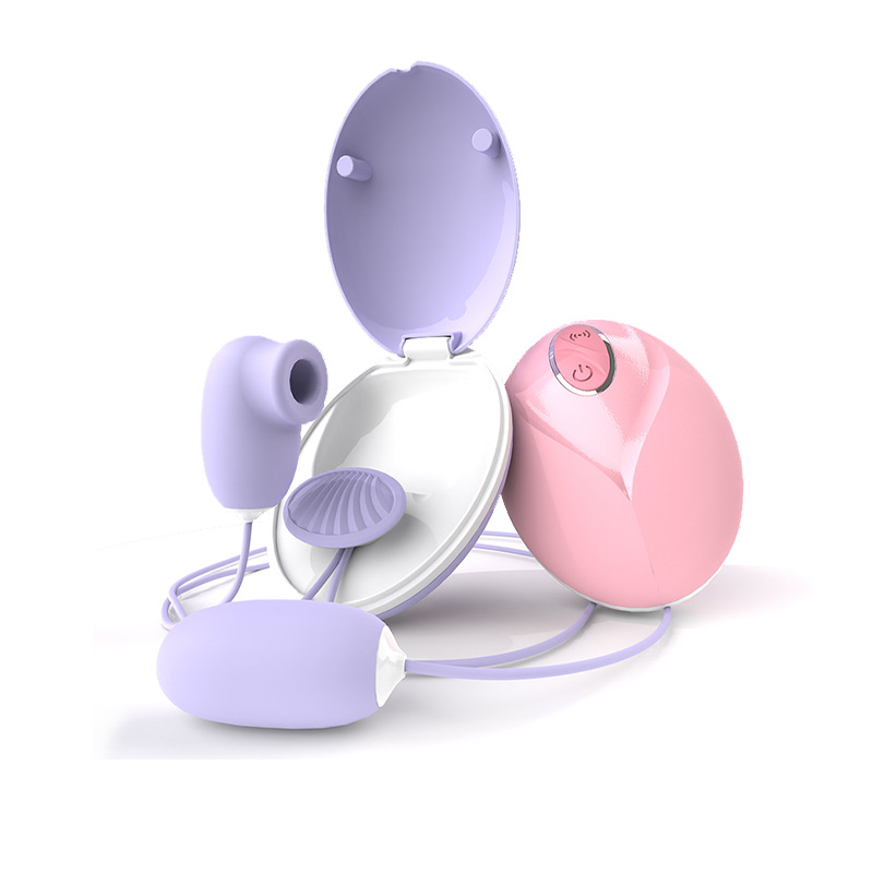 pink and purple vibrating egg