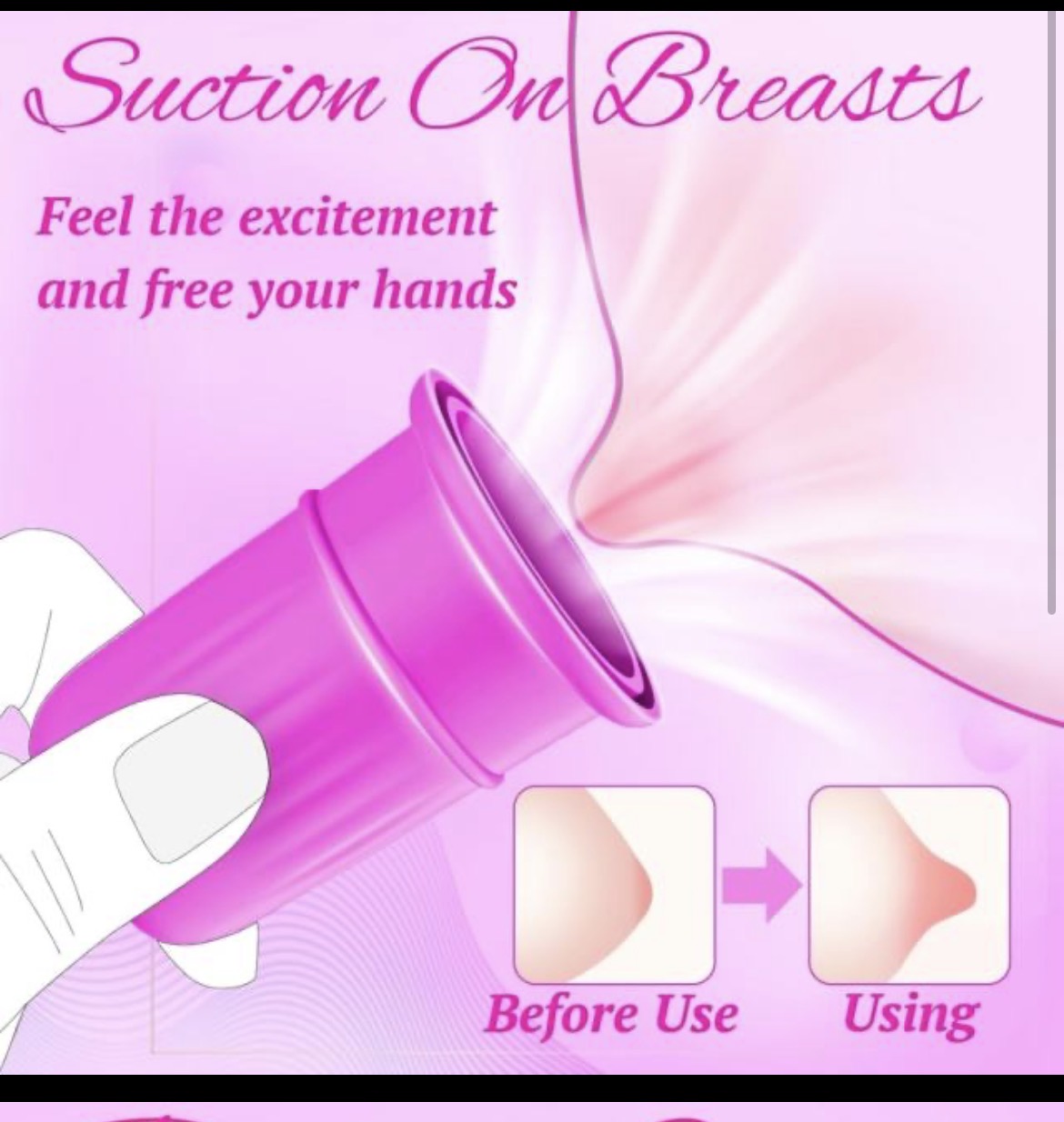 Purple Medical Grade Silicone Nipple Sucker Set