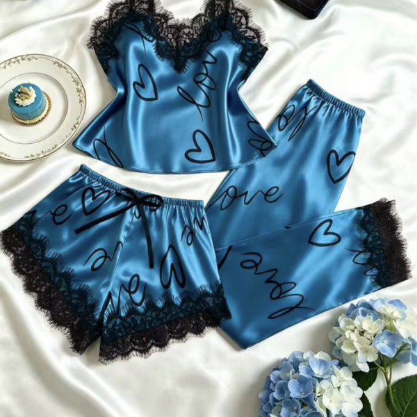 blue pj set